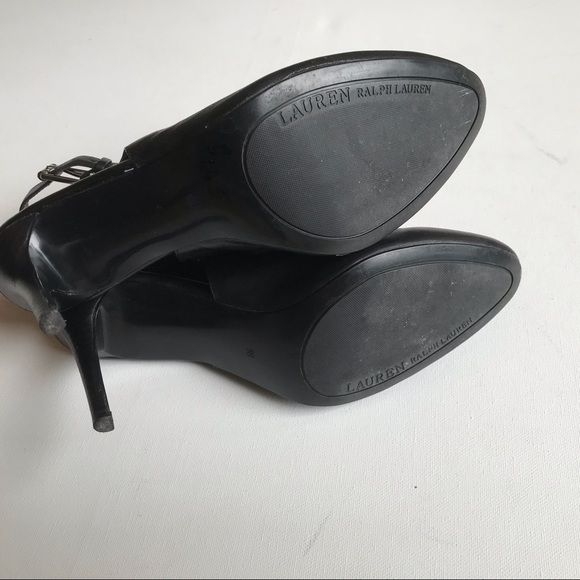 Ralph Lauren Leather Booties/Heels - Picture 7 of 8